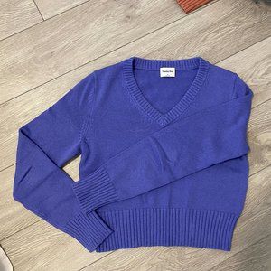 NWOT Aritzia v-neck knit sweater